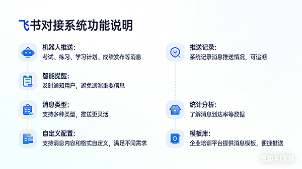 机器人消息推送界面