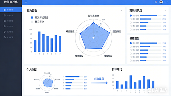 AI成绩分析-能力画像