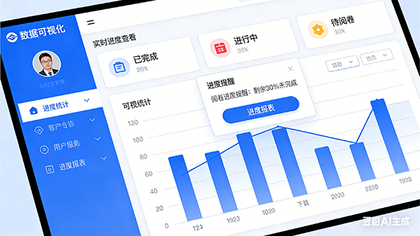 实时进度查看界面