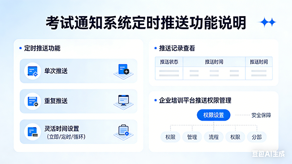 定时推送功能界面