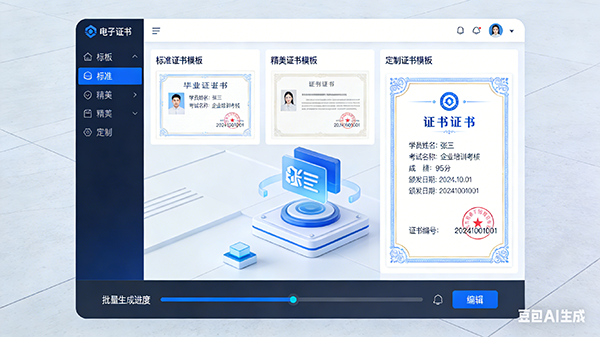 证书管理系统界面